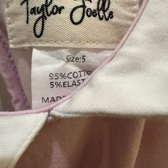 Taylor Joelle RARE purple it’s a small world dress size 5 - Picture 5 of 5
